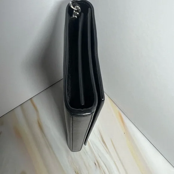 YSL Black Studded Clutch - Picture 7 of 10